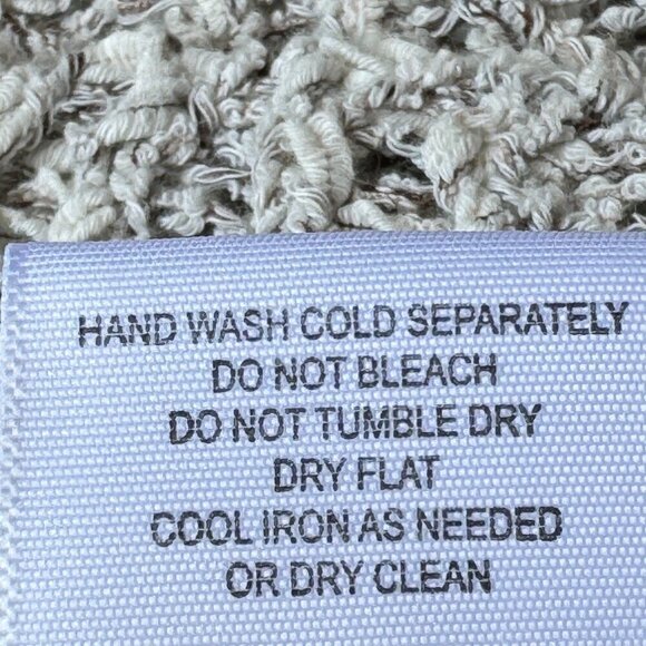 Joie Esther Textural Open Stitch Pullover Sweater Cream Grey Color Oversized XS - Picture 6 of 7